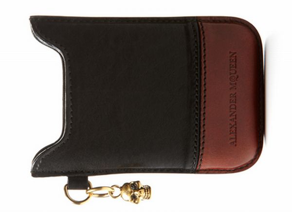 ALEXANDER MCQUEEN Leather Blackberry Case