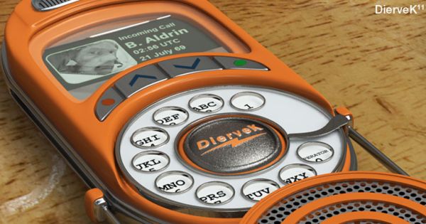 Analog Rotary Mobile Phone