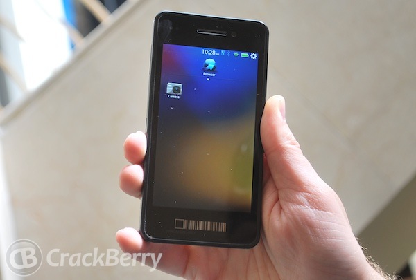 BlackBerry 10 Dev Alpha phone