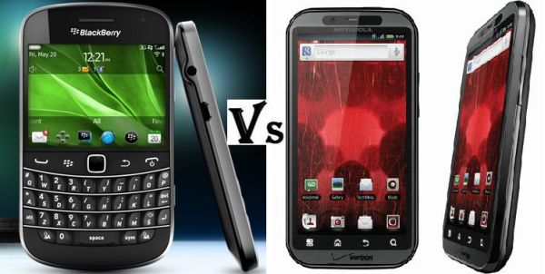 BlackBerry Bold 9900 vs Motorola Droid Bionic