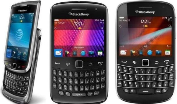 BlackBerry Torch 9800 vs. BlackBerry Curve 9360 vs. BlackBerry Bold 9900