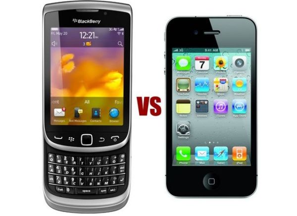 Blackberry Torch 9810 vs Apple iPhone 4S