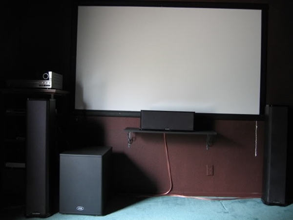 DIY screen projector