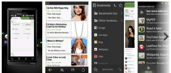 Dolphin Browser HD 5.0