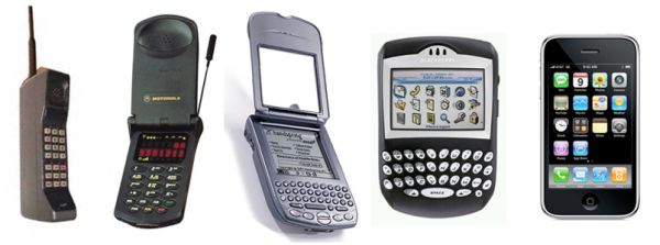 evolution of cellphones