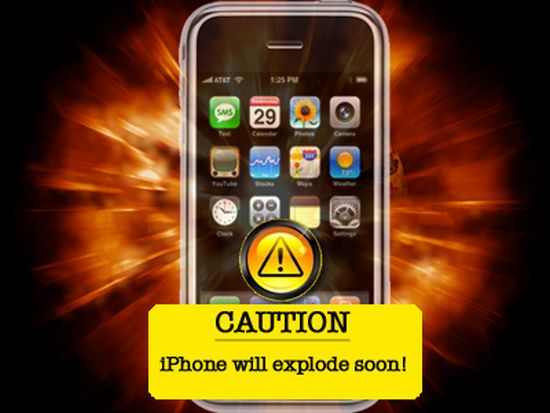 exploding iphones