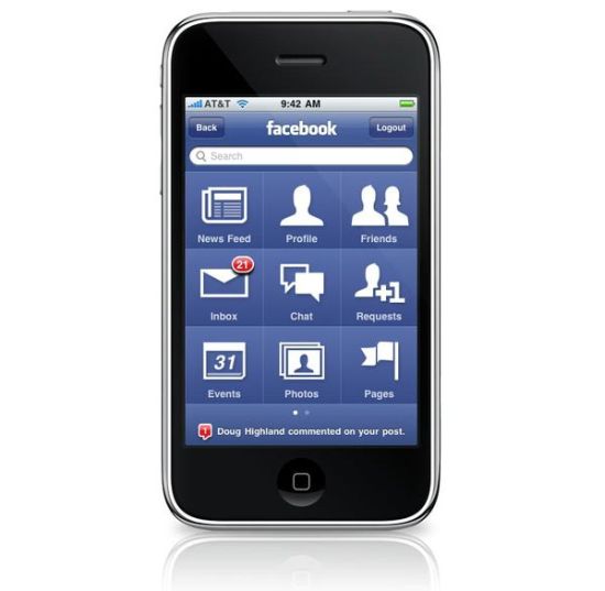 facebook iphone app 3