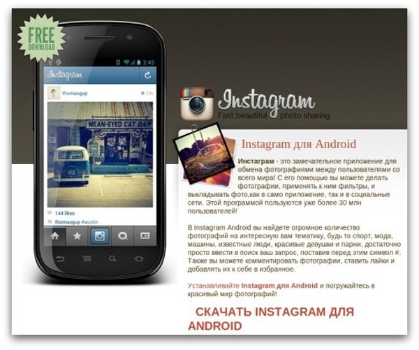 Fake Instagram App