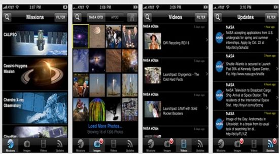 first nasa iphone app free download