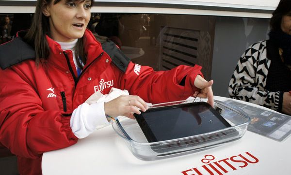 Fujitsu waterproof tablet