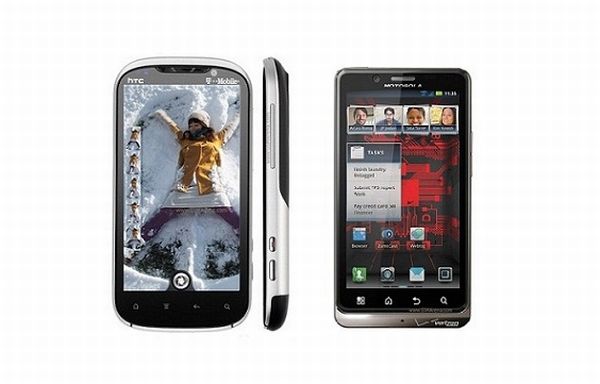 HTC Amaze 4G vs. Motorola Droid Razr