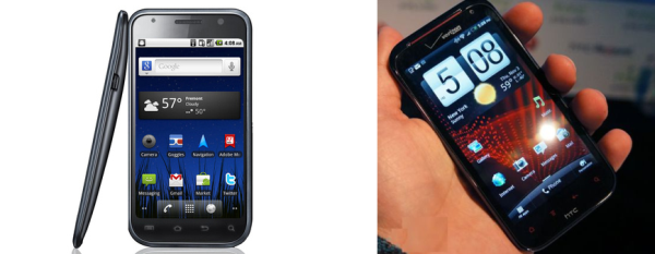 HTC Rezound vs. Samsung Galaxy Nexus