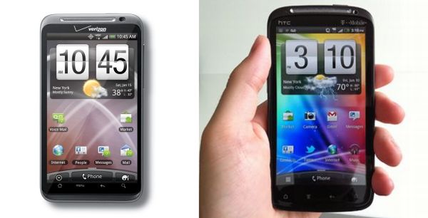 HTC Sensation 4G vs HTC Thunderbolt