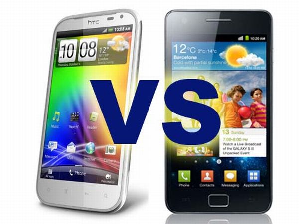 HTC Sensation XE vs. Samsung Galaxy S2