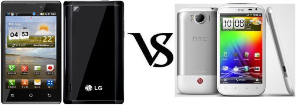 HTC Sensation XL vs LG Optimus EX