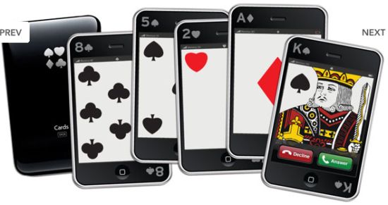 iphone gaming cards