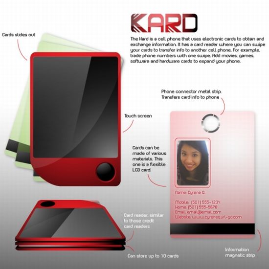 kard concept phone image 1