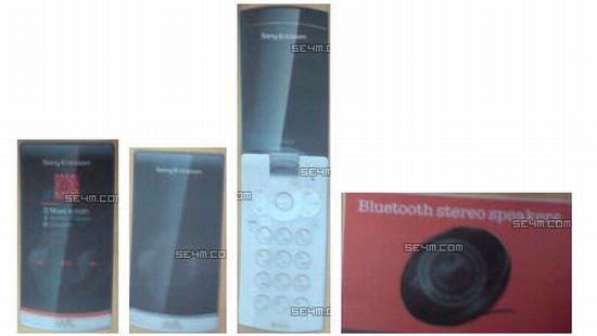 leaked images of sony ericsson phone