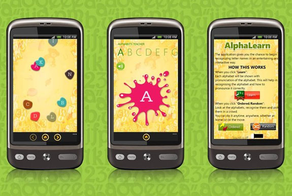 Learning alphabets can be fun for you toddlers with AlphaLearn