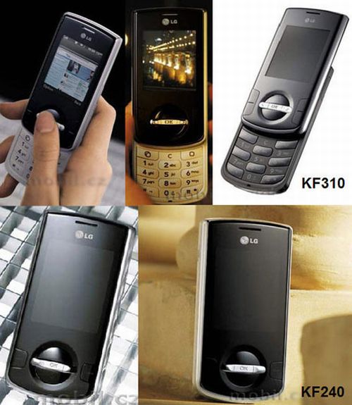 lg kf series phones
