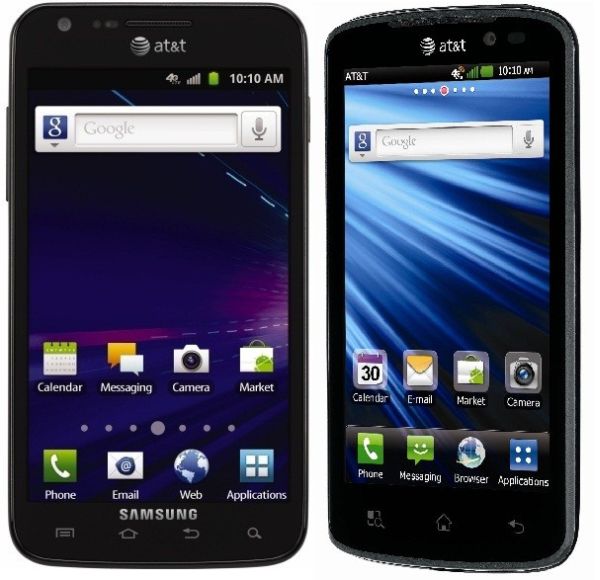LG Nitro HD vs. Samsung Galaxy S II Skyrocket