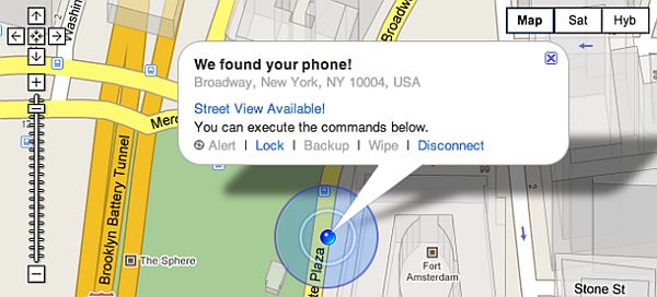 Cellphone tracking software