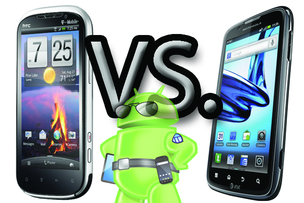 Motorola Atrix 2 vs. HTC Amaze 4G
