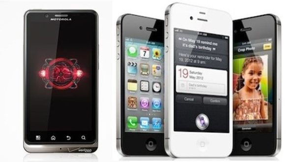 Motorola Droid Bionic vs. Apple iPhone 4S