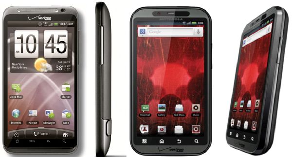 Motorola Droid Bionic vs. HTC Thunderbolt