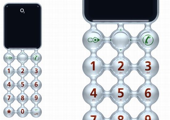 o2 molecular phone concept image 2