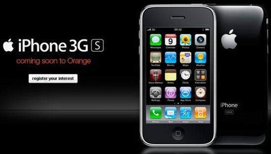 orange uk iphone 3gs release date november 10
