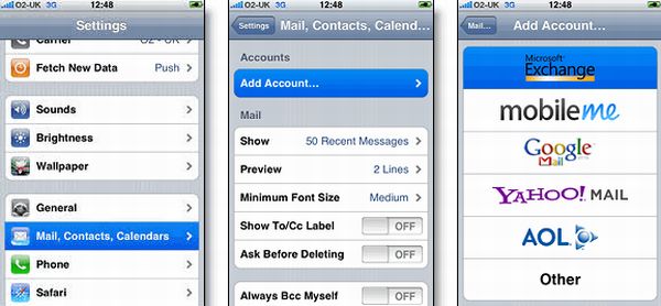 Push Gmail on your iPhone