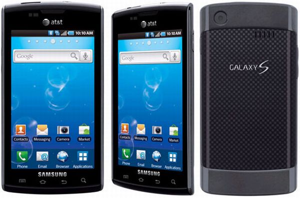 Samsung captivate Galaxy S