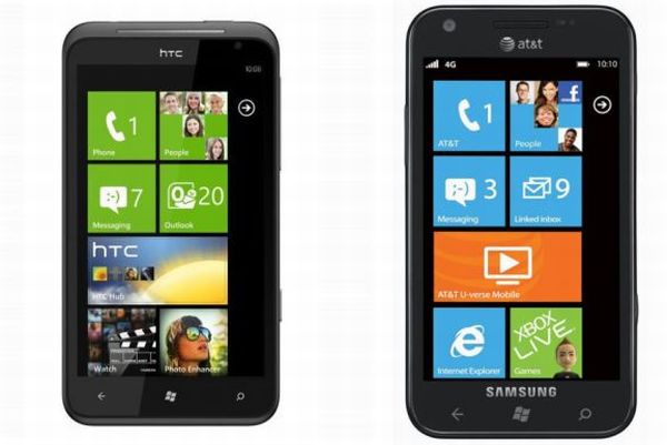 HTC Titan vs. Samsung Focus S