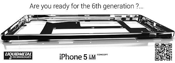 Sixth Generation iPhone Liquidmetal Concept