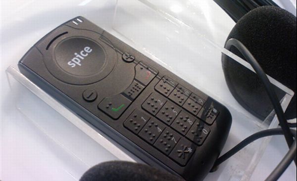 Spice Braille Phone