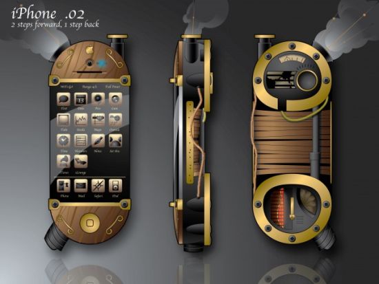 steampunk concept phone ilounge concept contest