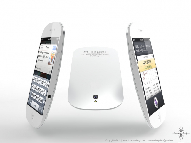 Teardrop-shaped iPhone 5