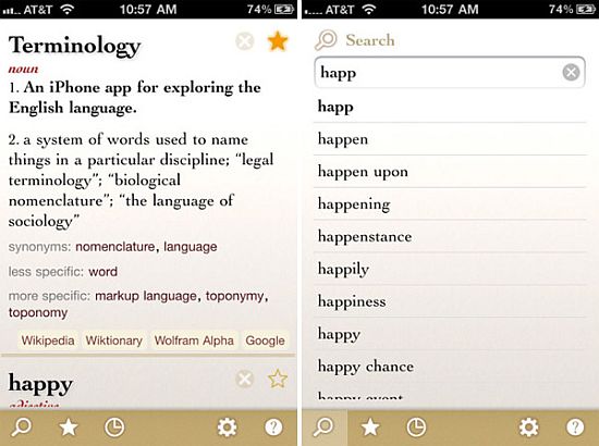 terminology app