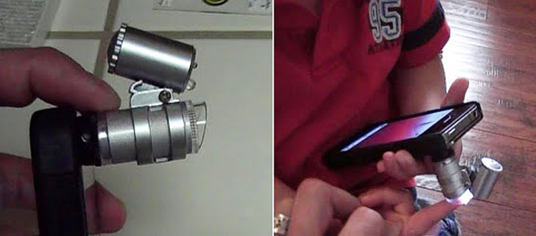 The iPhone microscope