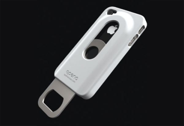 Cool iPhone case with a bottle-opener accent - CELLPHONEBEAT