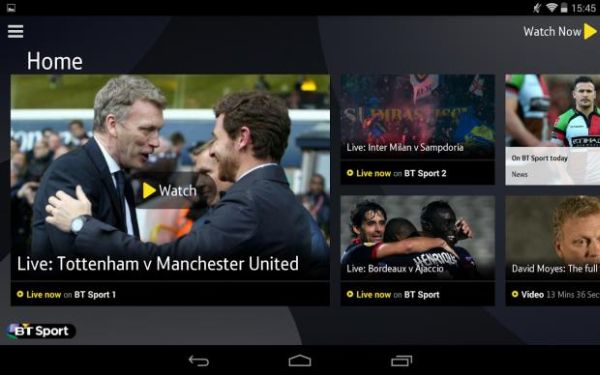 BT Sport for Chromecast