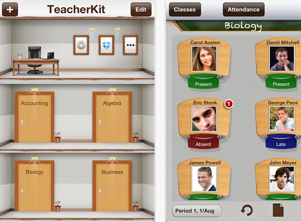 Teacher kit app