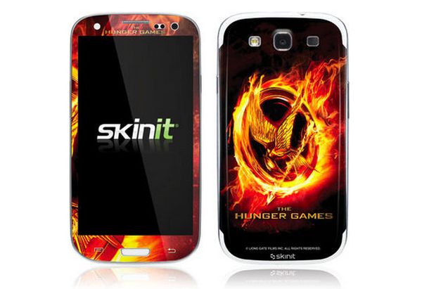 The Hunger Games cellphone skin