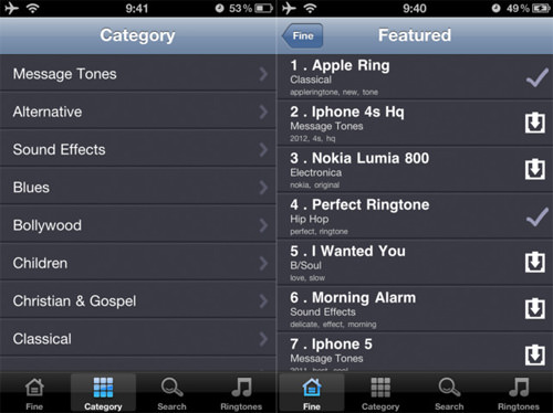 easy ringtones for iphone